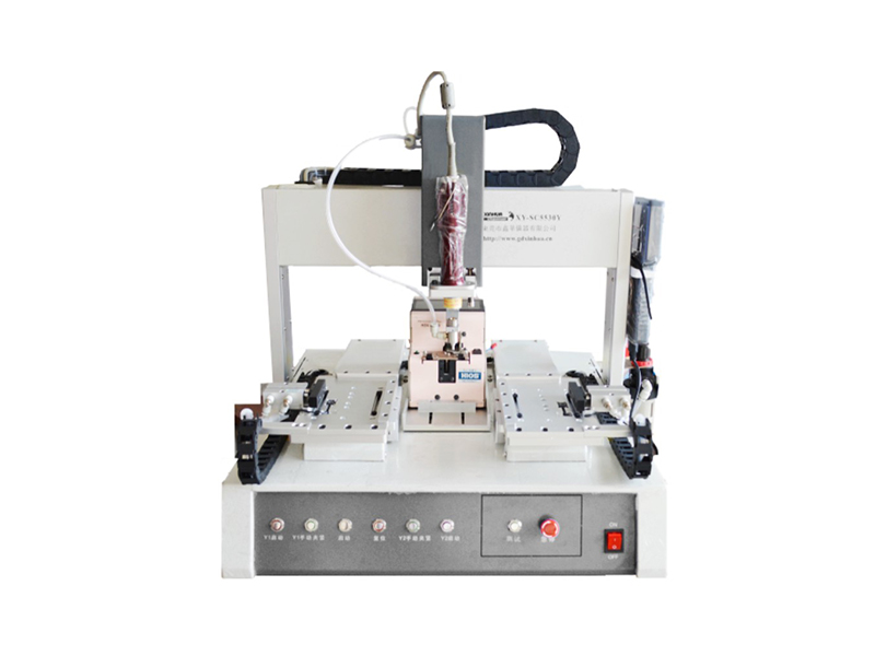 四軸雙平臺自動鎖螺絲機